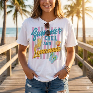 Sommer-Kälte und Limonade T-Shirt
