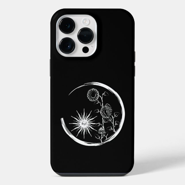 Sommer-Kamm iPhone Hülle (Rückseite)