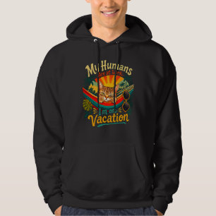 Sommer-Katze-Urlaub – Lustiges Katzen-Geschenk Hoodie