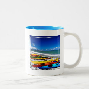Sommer Kayaking Zweifarbige Tasse