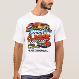 Sommer-Klassiker-Muscle-Car-Show-Design T-Shirt