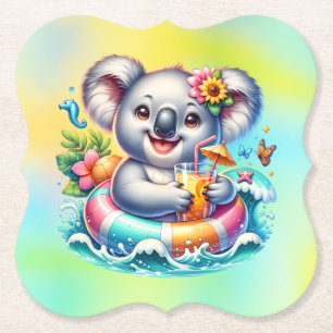 Sommer-Koala-Sublimations-Clipart-97702 Untersetzer