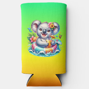 Sommer Koala Sublimations-Cliparts Selters Dosenkühler