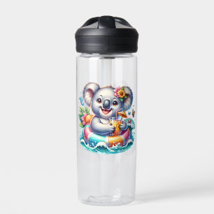Sommer Koala Sublimations-Cliparts Trinkflasche