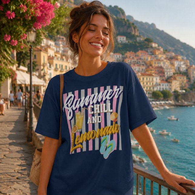 Sommer-Kühle und Limonade T-Shirt (Von Creator hochgeladen)