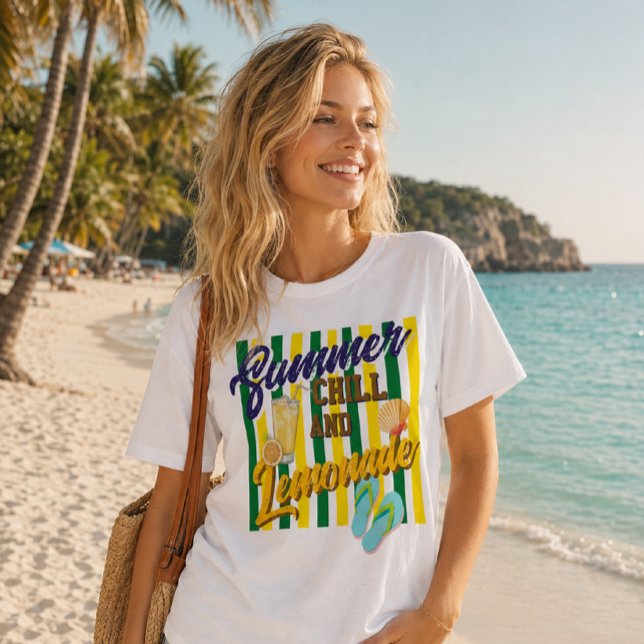 Sommer-Kühle und Limonade T-Shirt (Von Creator hochgeladen)