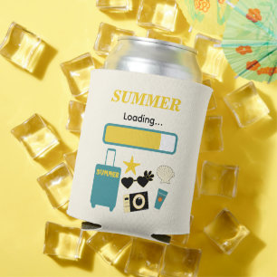 Sommer Lade Gelb Dosenkühler