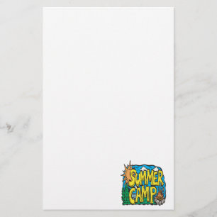 Sommer-Lager Briefpapier