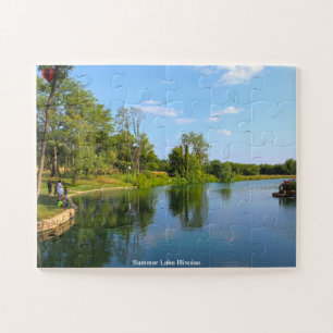 Sommer-Lake-Illinois-Puzzle Puzzle