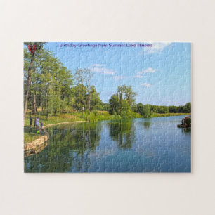 Sommer Lake Illinoise Puzzle