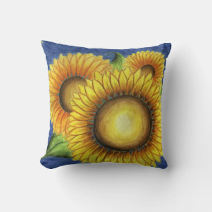 Sommer-Land-Sonnenblumen-Wurfkissen-Geschenk Kissen