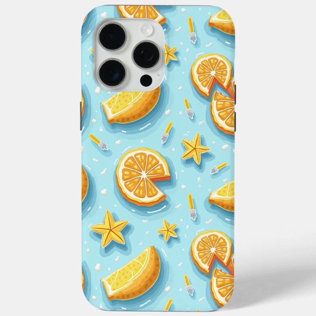 SOMMER LEMON iPhone 15 PRO FALL Case-Mate iPhone Hülle (Rückseite)