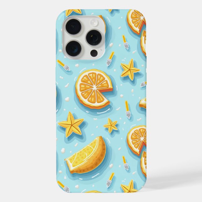 SOMMER LEMON iPhone 15 PRO MAX FALL Hülle (Rückseite)
