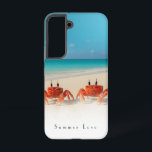 Sommer-Liebe - Samsung Galaxy S22 Grosses Beispiel Hülle<br><div class="desc">Zwei Krabben. Einen Sommer. Null bereut. Die Samsung S22 Tough Case ist eine Mischung aus Ozeanblau und weichem Sand, mit einem frechen Krabbenduo links und rechts - so gemütlich, dass sie sich von der Szene abschotten. Ihre kleinen Beine und Klauen hüllen sich um die Seiten des Gehäuses und geben ihm...</div>