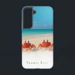 Sommer-Liebe - Samsung Galaxy S22 Grosses Beispiel Hülle<br><div class="desc">Zwei Krabben. Einen Sommer. Null bereut. Die Samsung S22 Tough Case ist eine Mischung aus Ozeanblau und weichem Sand, mit einem frechen Krabbenduo links und rechts - so gemütlich, dass sie sich von der Szene abschotten. Ihre kleinen Beine und Klauen hüllen sich um die Seiten des Gehäuses und geben ihm...</div>