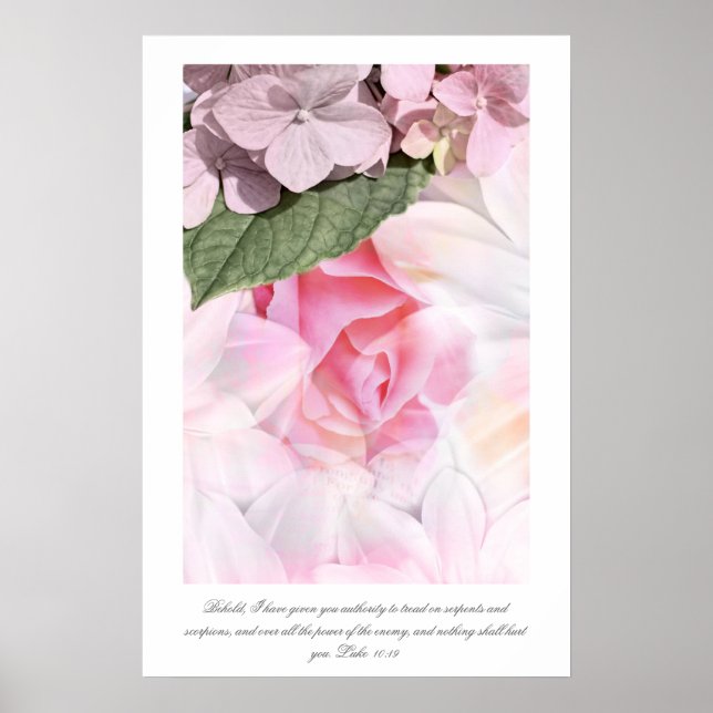 Sommer, Luke 10:19, Wand-Poster Poster (Vorne)