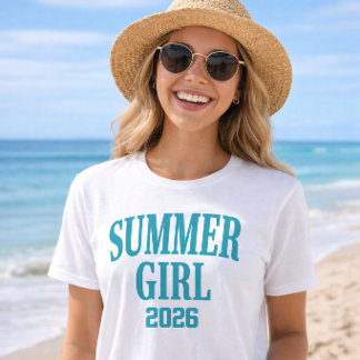 Sommer Mädchen 2026 Mode T-Shirt