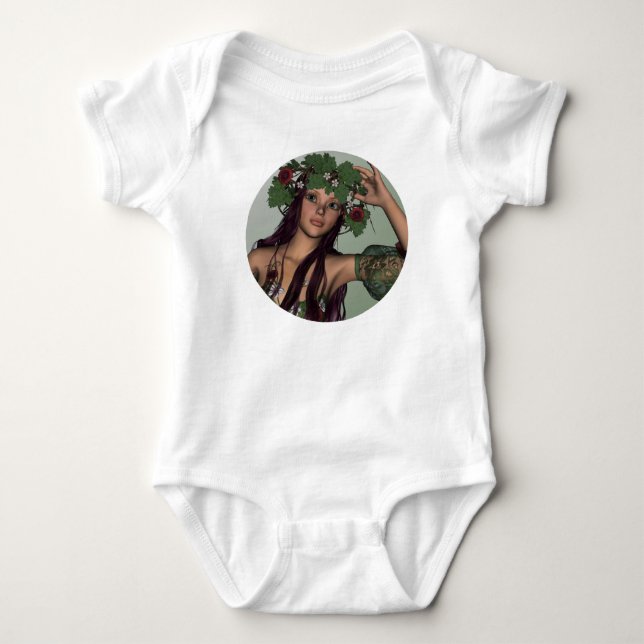 Sommer Mädchen Baby Strampler (Vorderseite)