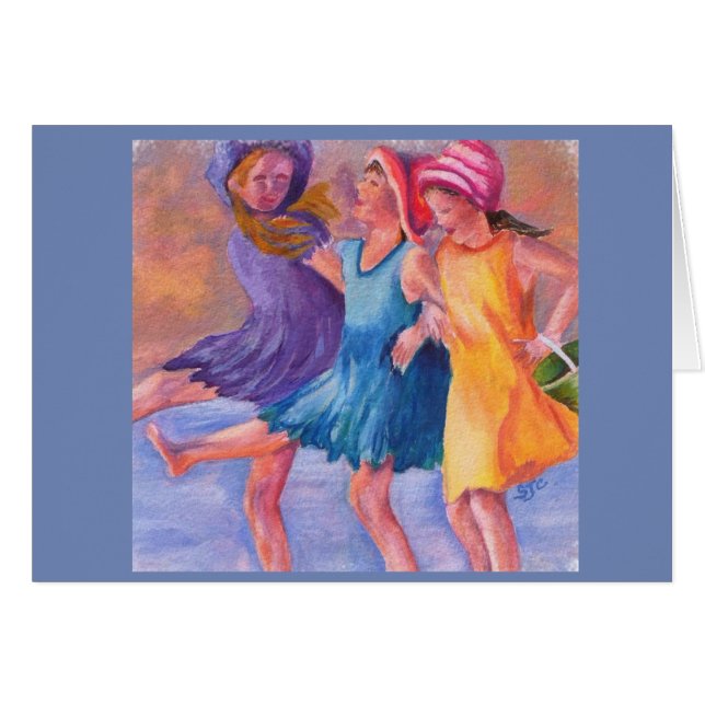 SOMMER-MÄDCHEN-SPASS (Vorderseite (Horizontal))