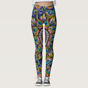 Sommer-Mandala Leggings