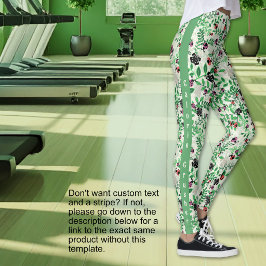 Sommer - Marienkäfer, Schmetterlinge Blätter-Text  Leggings