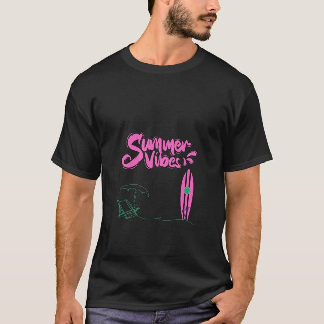 Sommer, Meer und Spaß T-Shirt (Vorderseite)
