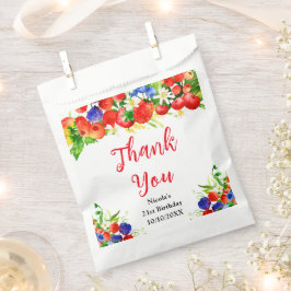 Sommer-Mischobst-Geburtstags-Dankeschön Geschenktütchen