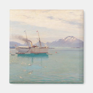 Sommer-Morgen bei Molde, 1892 Magnet