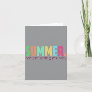 Sommer Motivierender Spruch, der mich an meinen Gr Karte