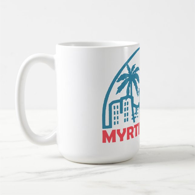 Sommer Myrtle Beach- South Carolina  Kaffeetasse (Links)