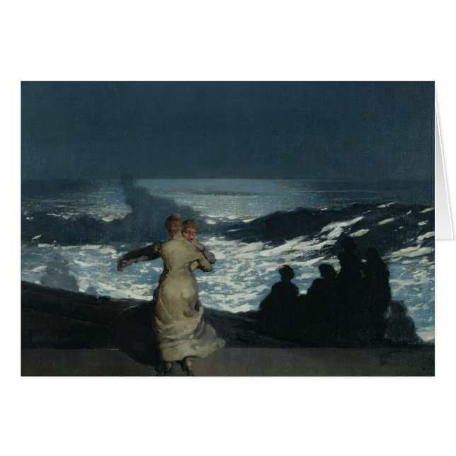 Sommer-Nacht, 1890 (Vorderseite (Horizontal))