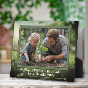 Sommer Natur Ein Foto Familienandenken Fotoplatte