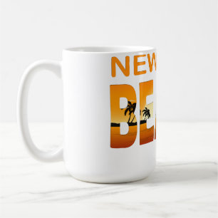 Sommer newport-kalifornien kaffeetasse