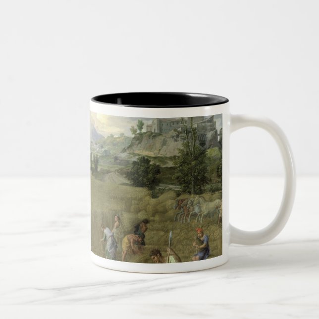 Sommer oder Ruth und Boaz, 1660-64 Zweifarbige Tasse (Rechts)