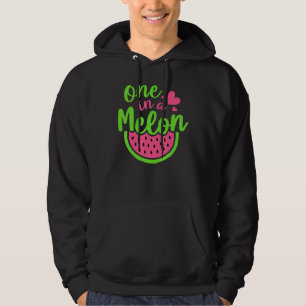 Sommer One In A Melone Jungen Mädchen Wasserm Hoodie