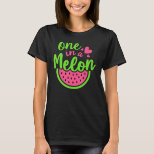 Sommer One In A Melone Jungen Mädchen Wasserm T-Shirt