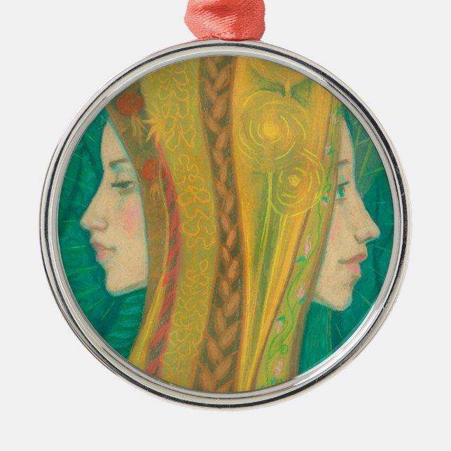 Sommer Ornament Aus Metall (Vorne)