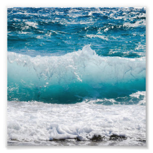 Sommer-Ozeanwellen Fotodruck