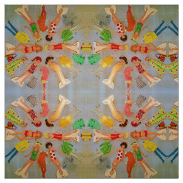 Sommer-Papierpuppen Stoff