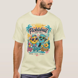 Sommer-Pickleball-Paradies – Spielen • Lachen • Wi T-Shirt