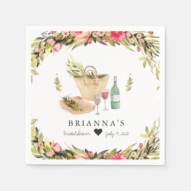 Sommer Picnic Serviette (Vorderseite)