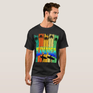 SOMMER RETRO PALMEN T-Shirt