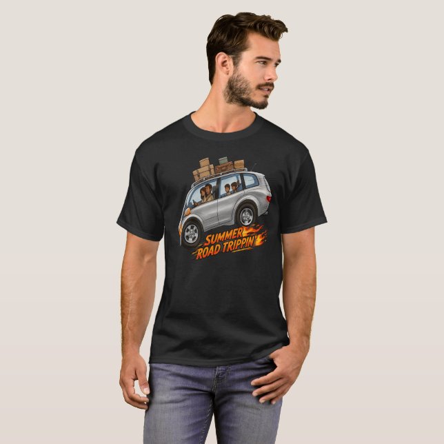 Sommer-Roadtrip T-Shirt (Vorne ganz)