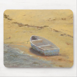 Sommer-Ruderboot - Boot auf dem Ufer Mousepad
