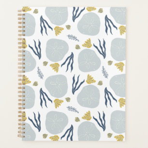 Sommer-Sand-Dollar-Muscheln Strand Muster Strand Planer