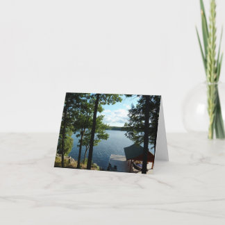 Sommer saust Fotografie-Karte Karte
