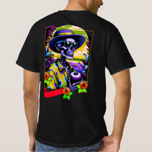 Sommer-Schädel-Paradies T-Shirt