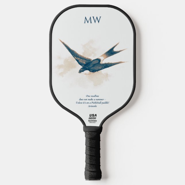 Sommer-Schwalben-Pickleball-Schläger Pickleball Schläger (Vorderseite)
