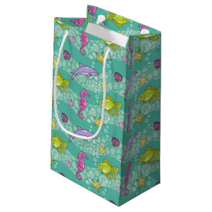 Sommer-Seemuster Kleine Geschenktüte