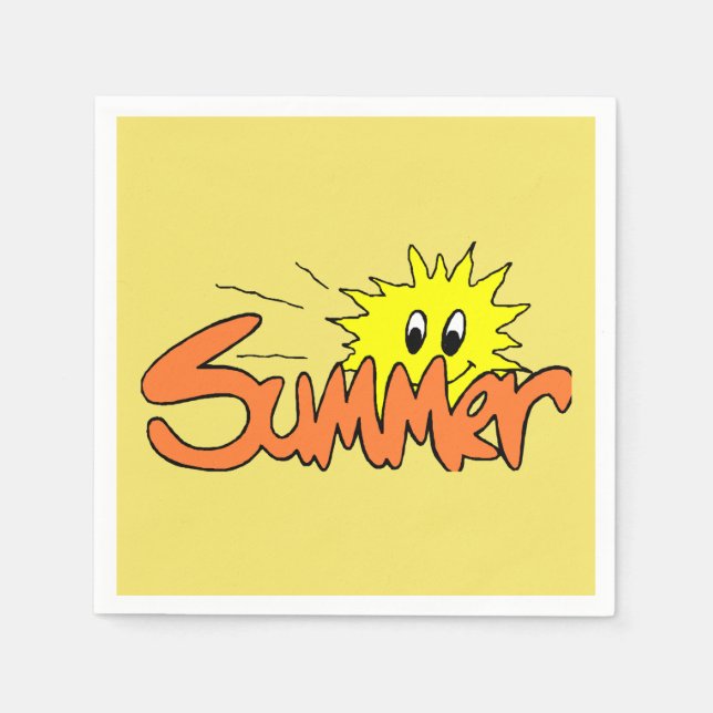 Sommer Serviette (Vorderseite)